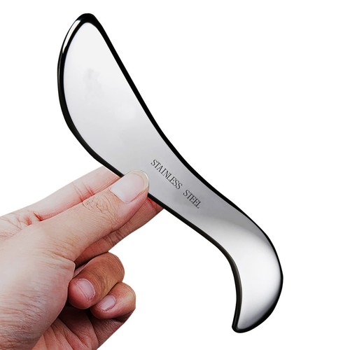 Steel gua sha muscle scraper - steel,